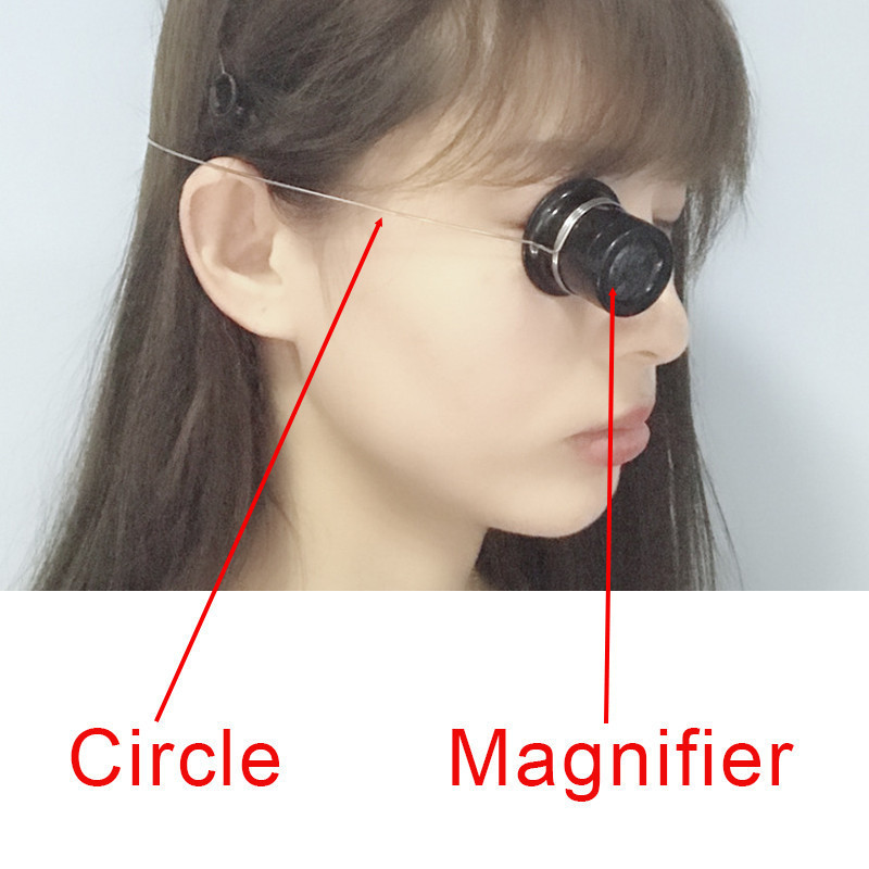 Watchmaker Magnifying Glass Watch Magnifier Watch Repair Loupe Tool 3X ...