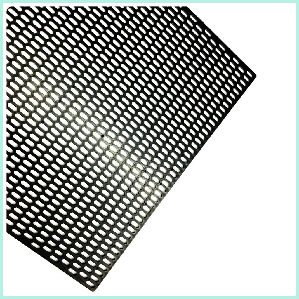 Universal Abs Plastic Car Mesh Grille Honeycomb Front Bumper Net Grille ...