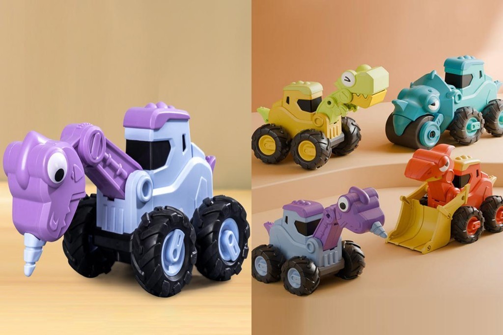 No Battery Dinosaur Toy Dino Car Toy Dinosaur Car Toy for Kids Pull