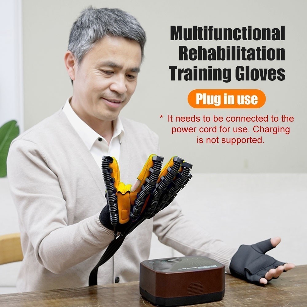 Left/Right Training Equipment Hand Rehabilitation Robot Gloves Stroke ...