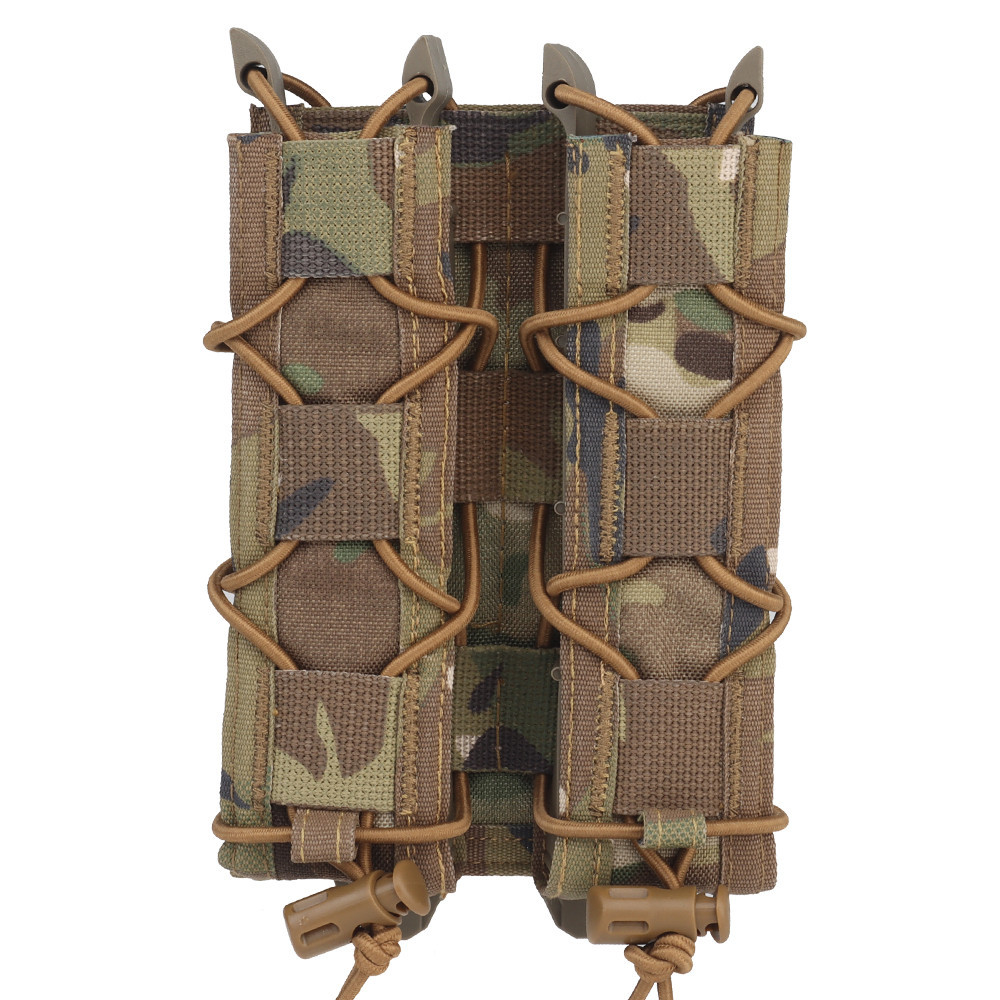 Wosport Tactical Double Mag Pouch For 9mm mag Tiger-Type Long Double ...