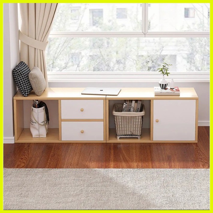 Window low cabinet bay window cabinet shoe cabinet storage cabinet ...