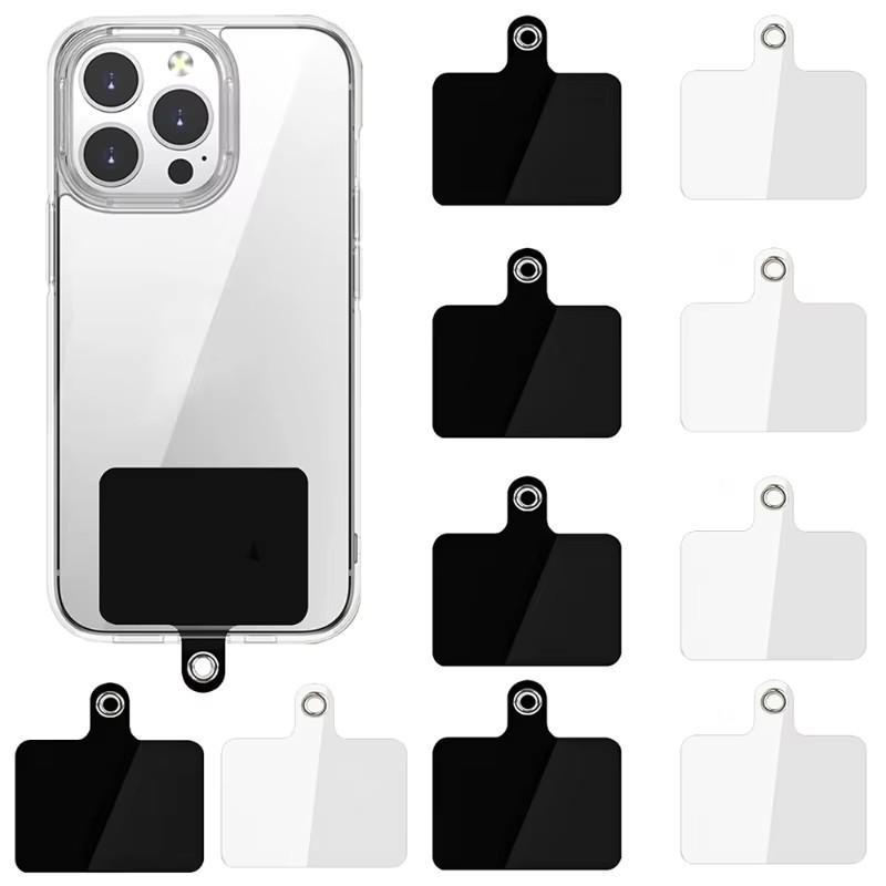 Universal Phone Lanyard Patch Gasket / Anti-lost Fixed Card Tether Tab ...
