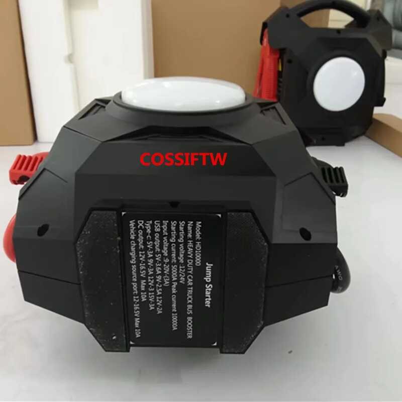12V 24V Portable Lithium Jump Starter 68000Mah Car Battery Booster Pack