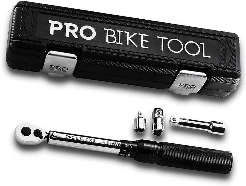 TOOL PRO BIKE 3\/8 Inch Drive Click Torque Wrench Set, 10 to 60 Nm ...