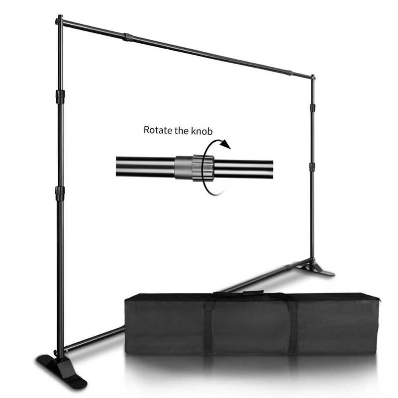 SH Double-Crossbar Backdrop Background Stand Frame Backdrops Chromakey ...
