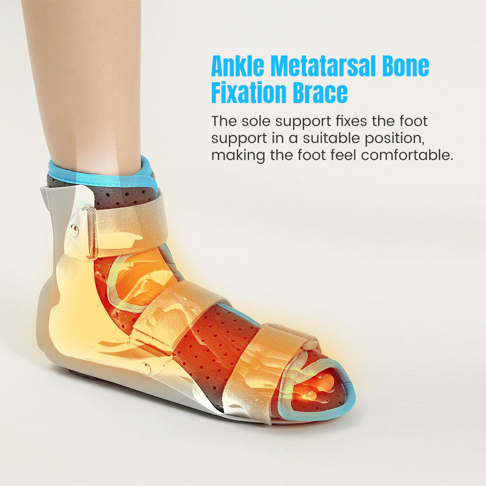 Hook And Loop Injury Recovery Adjustable Ankle Fixation Foot Drop ...