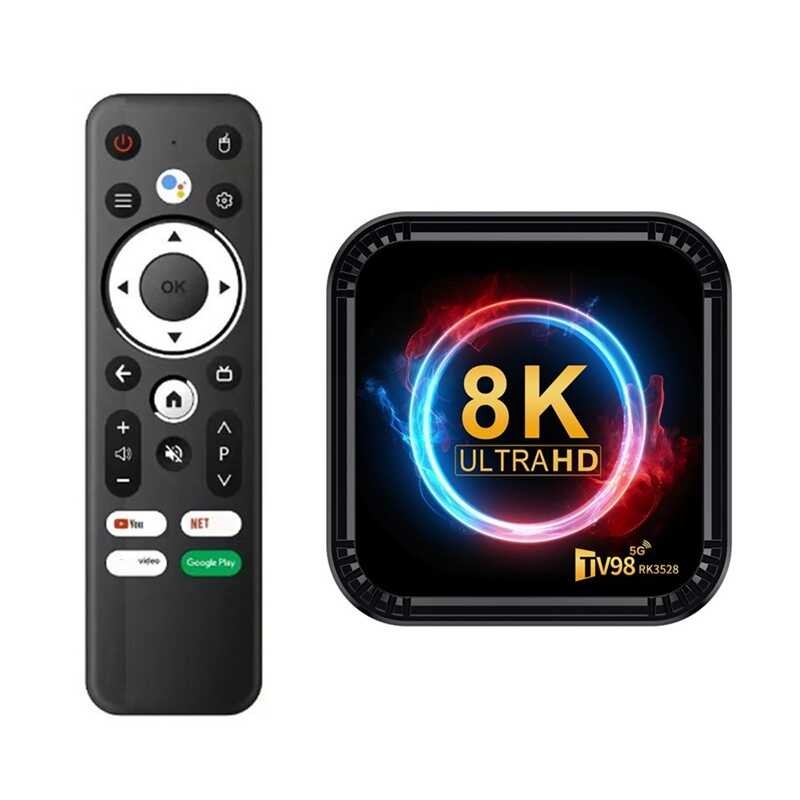 TV98 RK3528 (ICTE) Smart TV Box Android 13 8K HD 2.4G&5G Wifi Media ...