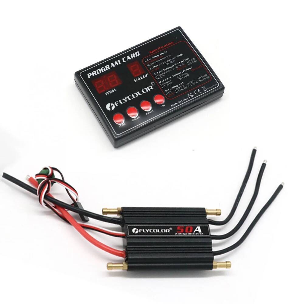 Brushless Flycolor ESC Speed Controller 50A 70A 90A 120A 150A with ...