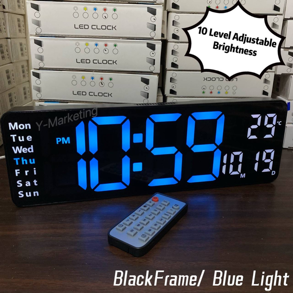6629) LARGE Digital Remote Control with COUNTDOWN & TIMER with Alarm ...