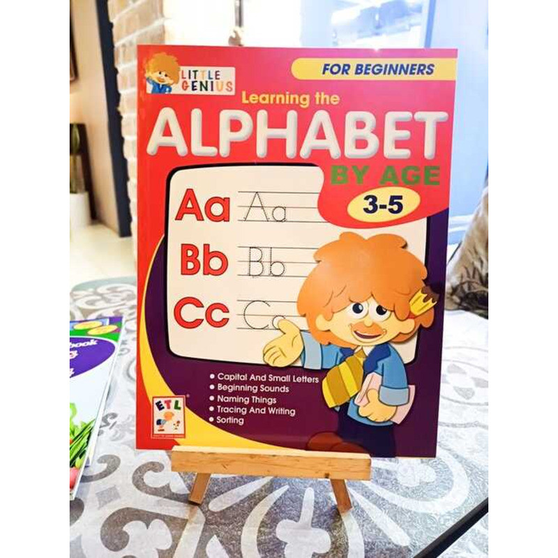 Little Genius: Learning The Alphabet By Age 3-5 A49 | Shopee Philippines