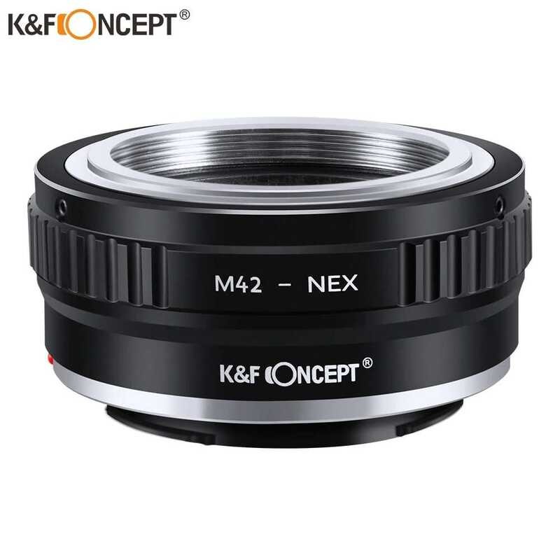 K&F Concept M42 To Sony E Mount Lens Adapter Pro – For NEX A7R2 A7R3 Cameras