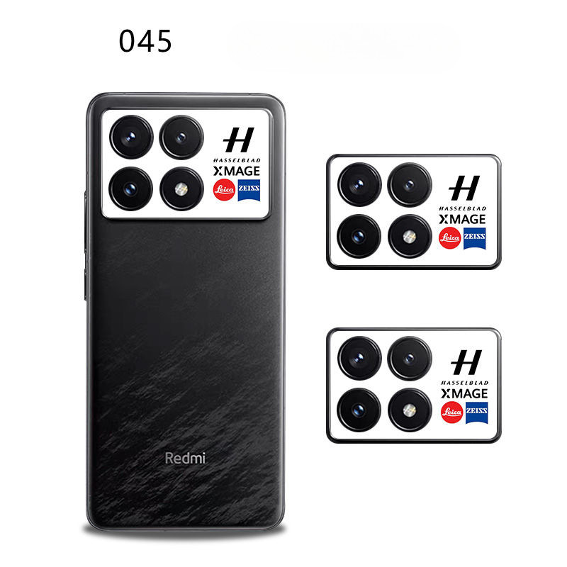 For POCO X6 Pro F6 Pro Fashion Trend Cartoon Anime Lens Sticker Camera