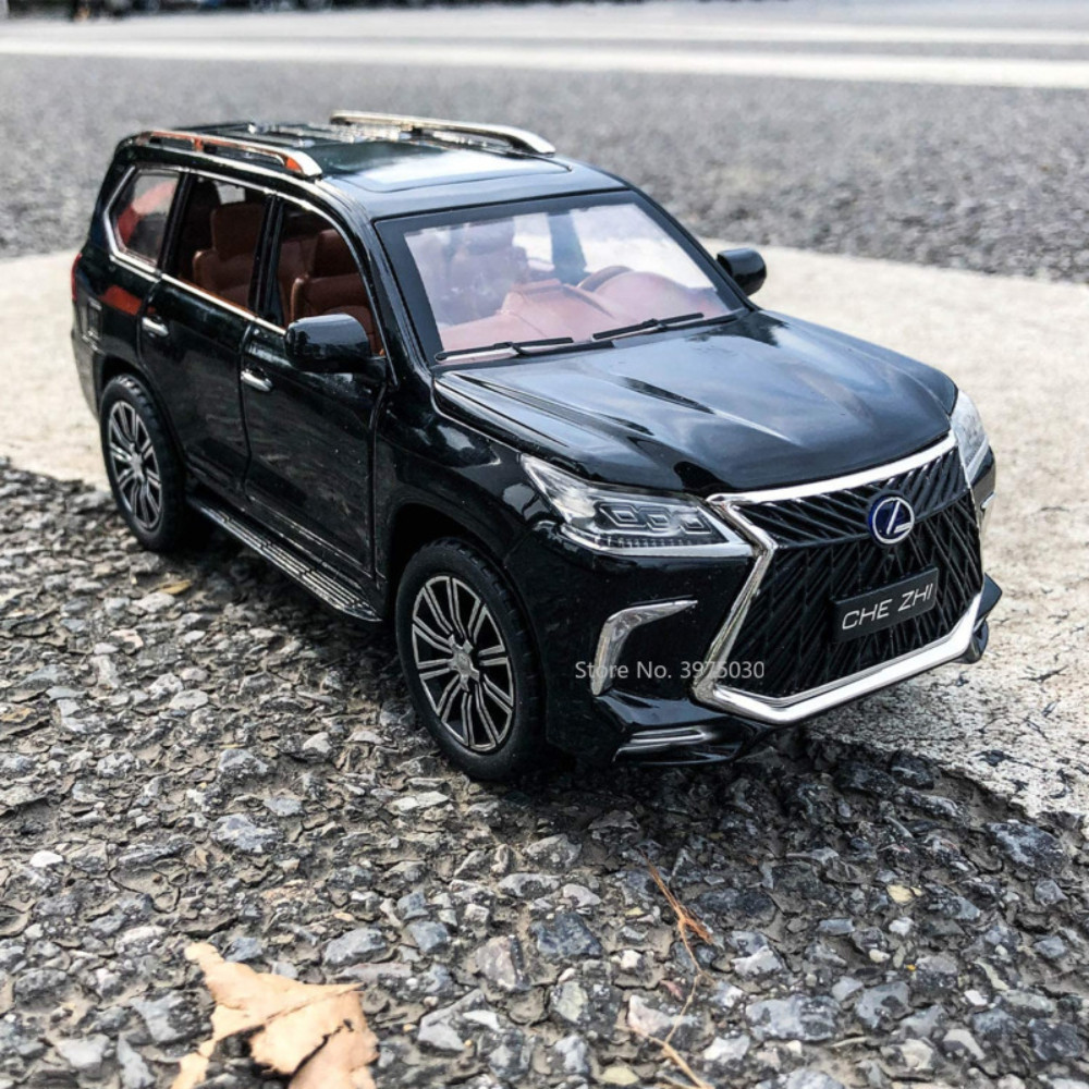 1:24 Scale Lexus Lx570 Car Alloy Diecast Off Road Vehicles Model With ...