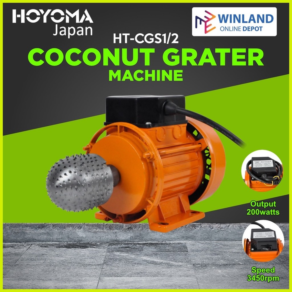 HOYOMA Electric Portable Coconut Grater Machine Kayuran Pang Kayod ng ...