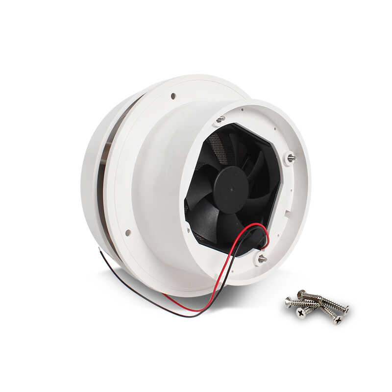 12V iRV DC Mushroom UVResistance Exhaust Fans Strong Wind with LED