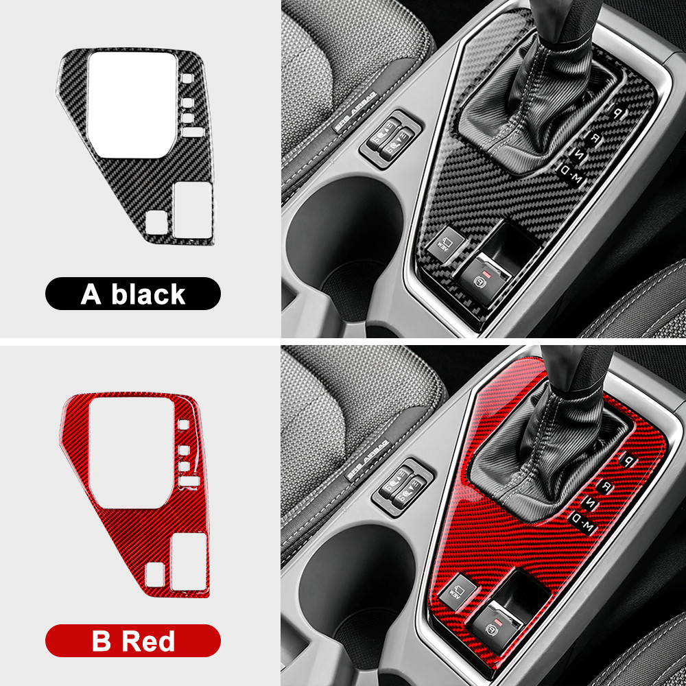 ® Real Soft Carbon Fiber RHD LHD Sticker Subaru Crosstrek For Impreza ...