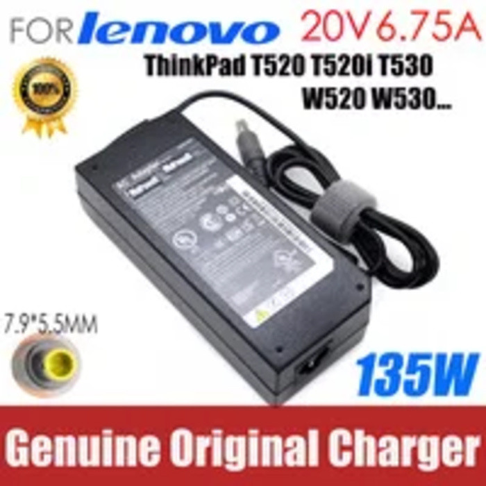 Lenovo OEM 65W Laptop Charger (20V, 3.25A) For ThinkPad X270, X280, X380 Yoga & More