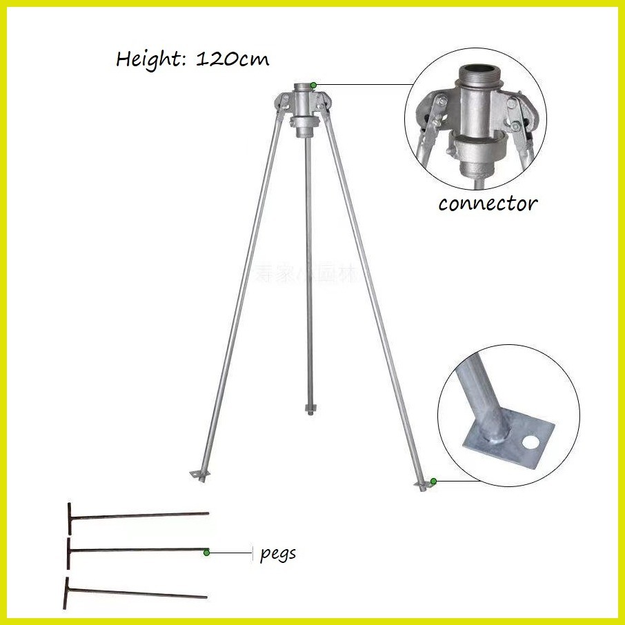 ۩ High Pressure Agriculture Irrigation Sprinkler Spray Auto Rotation