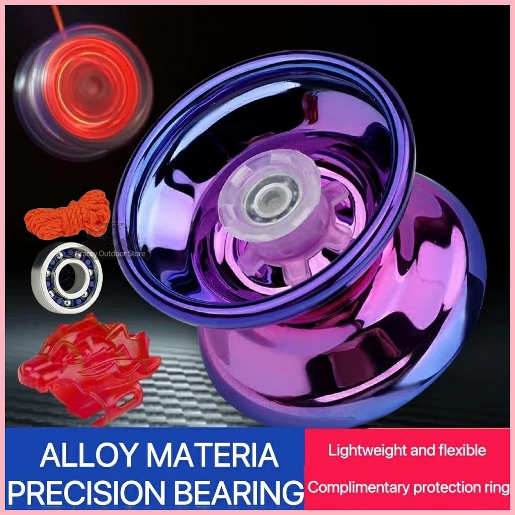 ⊕ Magic YoYo Professional Aluminum Boy Toy High Speed Bearing Special