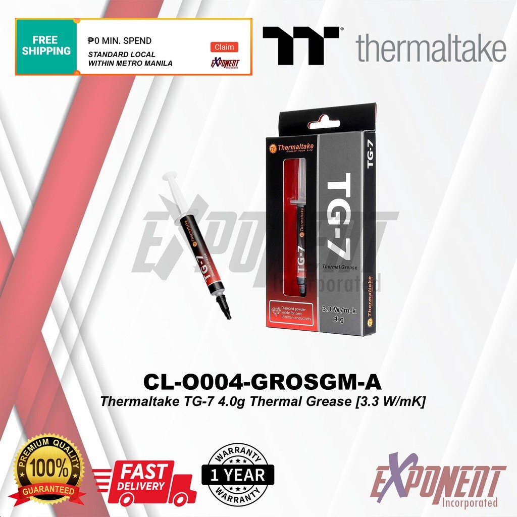 Pasta Térmica Thermaltake TG 7 Grease CL O004 GROSGM A