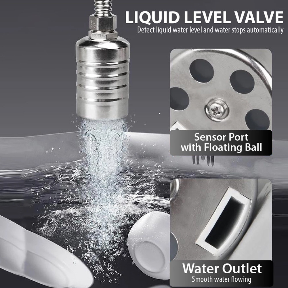 304 Stainless Steel Float Valve Automatic Water Level Control Valve ...