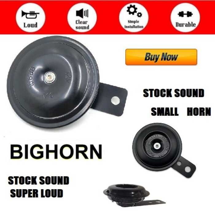 Rusi Macho 125 150 175 Small And Big Horn For Motorcycles No Need Relay ...