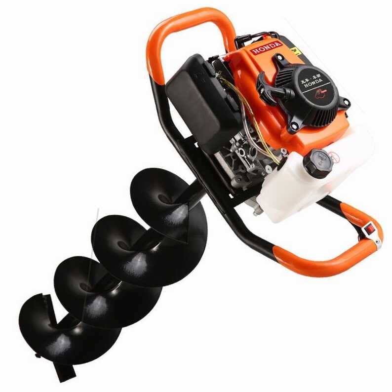 ☑♥ Japan Wuyang Honda King Four-Stroke Ground Drill High-Power Digging ...