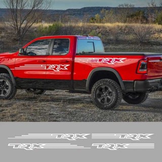 Body Pickup Side Stickers Para Sa Dodge Ram Rebel Trx Truck Graphics 