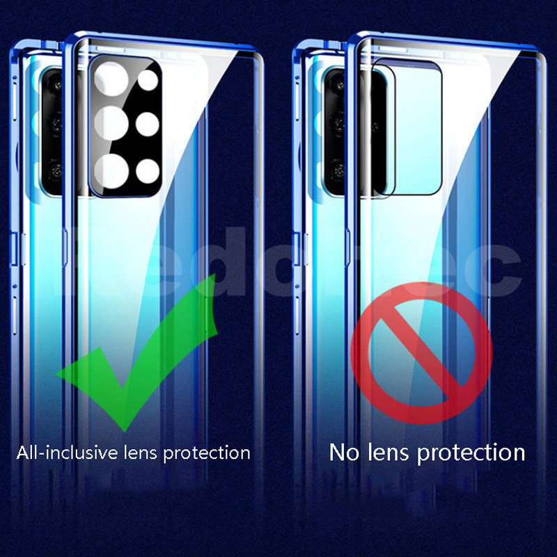 OPPO Reno 12F 5G Casing 360 Full Lens Protection Metal Case
