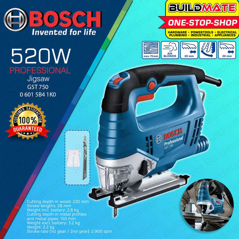 Bosch Electric BUILDMATE Jigsaw 500W 520W Wood Cutter Cutting