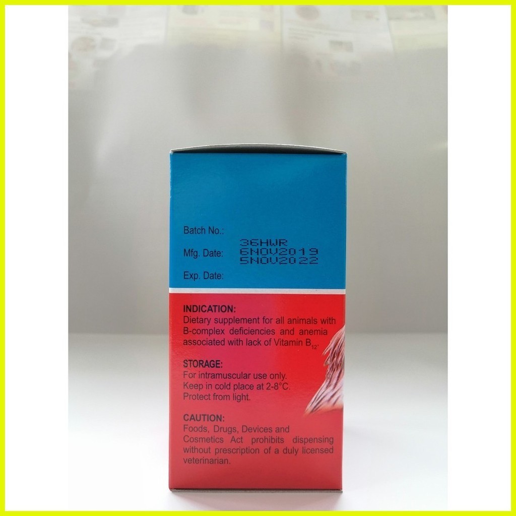 [VETKLIX] 1 bottle (100ml) Belamyl Vitamin B Complex with Liver Extract