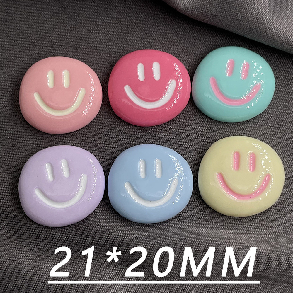 Cute Smiley Face Decoration jibbitz crocs charms slippers decoration