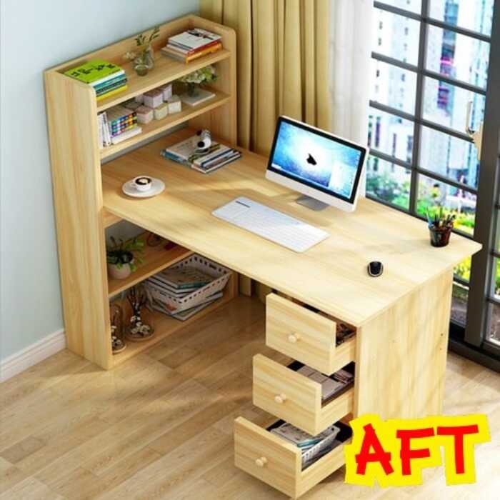 Computer Desk, AFT Large PC Gaming With Storage And Layers Shelf ...