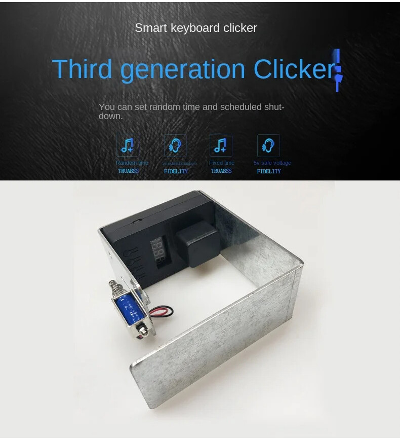 Key Clicker Keyboard Click Artifact Automatic Key Press | Shopee ...
