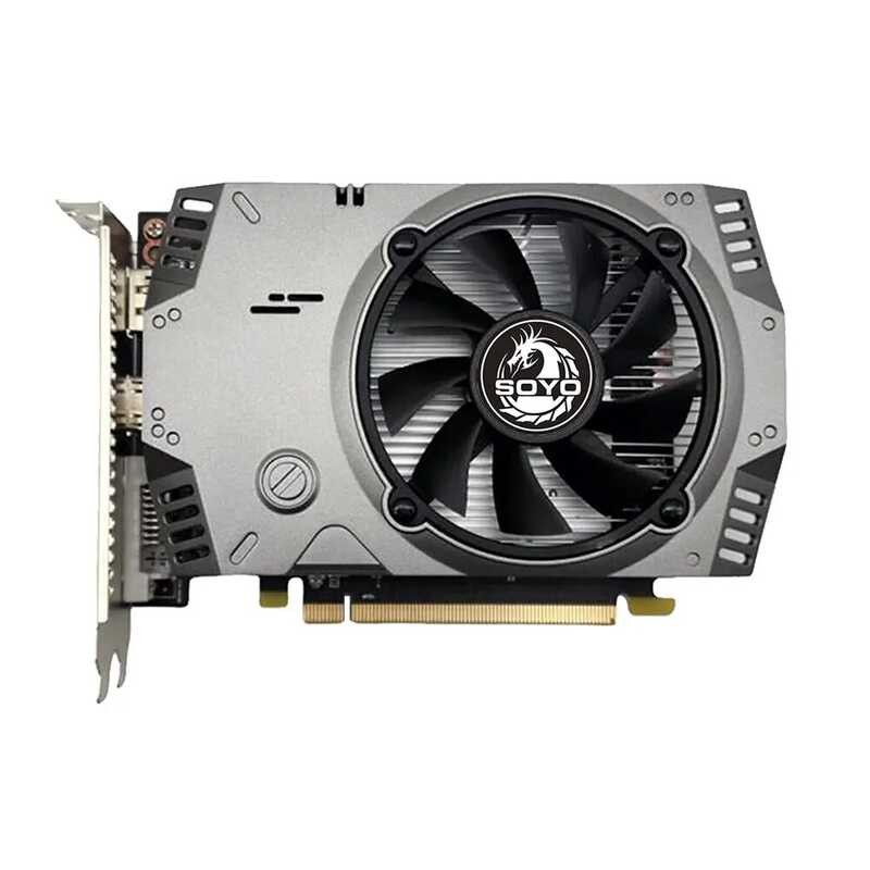 SOYO AMD ★ Radeon Rx550 4Gb GPU Gddr5 14Nm For Desktop PC Games Video