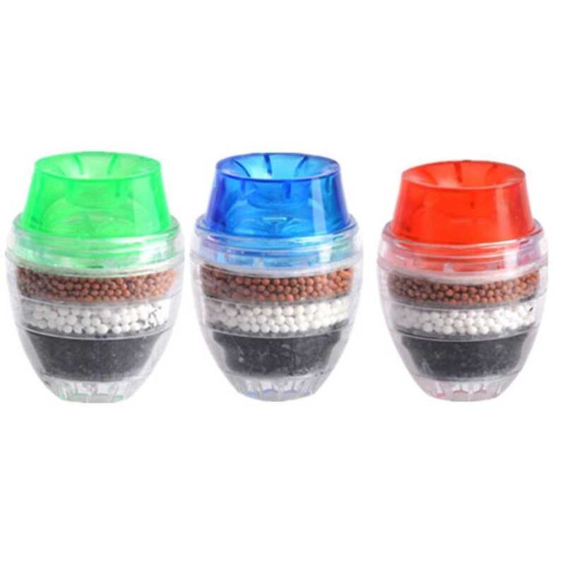 6 Layers Water Filter Tap Purifier Medical Stone Coconut Charcoal