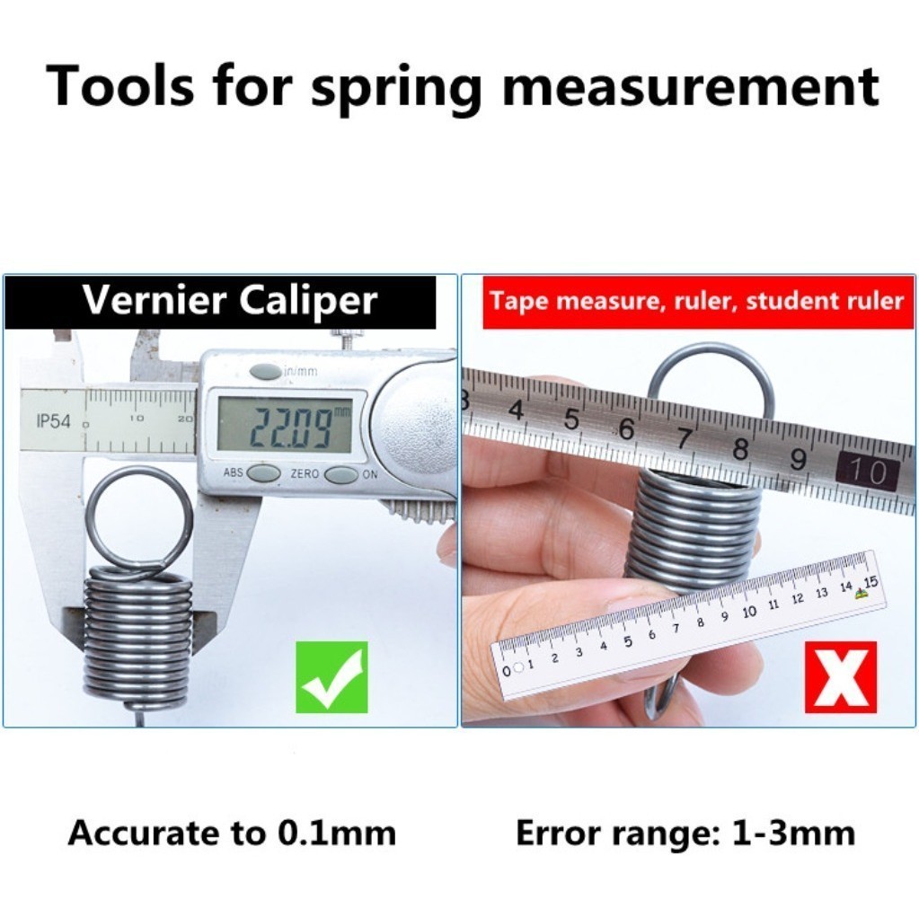 [XSP7] 304 Stainless Steel Compression Spring d0.8mm * OD5-14mm Strong ...