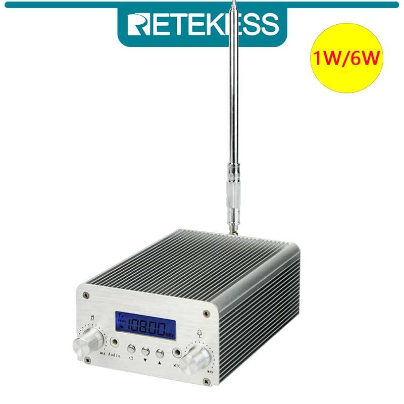 RETEKESS Tr501 Transmitter Long Range Low-Power Stereo PLL FM Broadcast ...