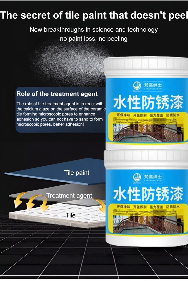 【Quickdrying】Universal Color Change Paint for Floor Tiles/WaterBased