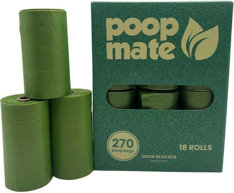 Mate Dog Poop Bags Pet Bags, Leak Proof, Thick Waste Bag Refill For ...