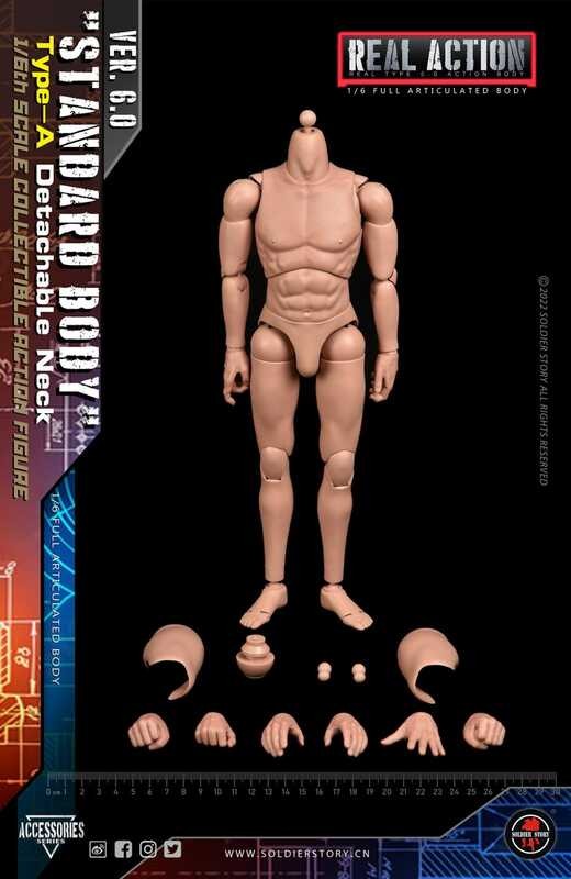 STORY Ssa-001, 002, 003 1/6 Action Figure Body Three Types | Shopee ...