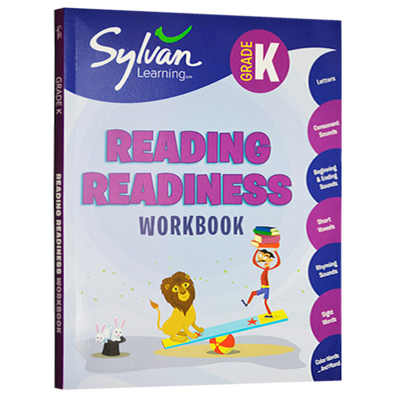 Kindergarten Reading Readiness Workbook American Elementary School ...