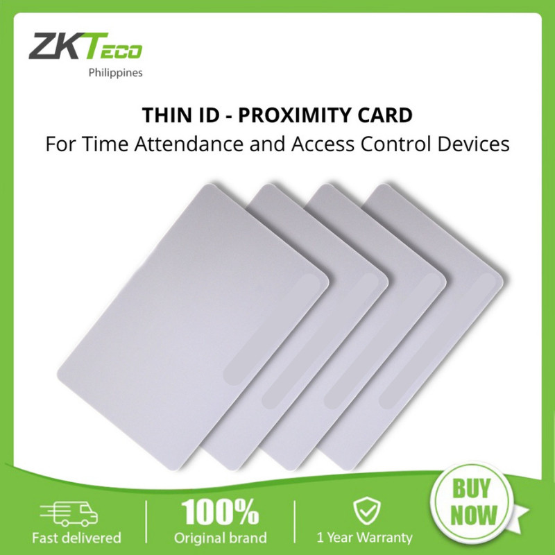 ZKTeco RFID ID Card Rfid Proximity Card For Time Attendance Machine ...