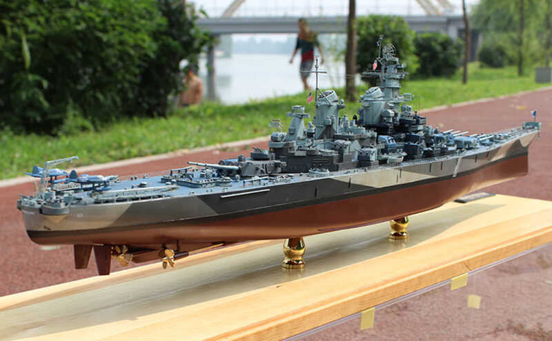 Trumpeter Assembly Model 1/350 USS Missouri Battleship Bb-63 Iowa Class ...