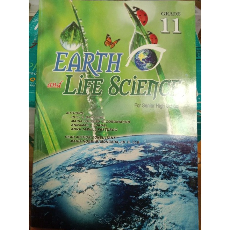 EARTH AND LIFE SCIENCE GRADE 2 (FOR SENIOR HIGH SCHOOL) | Shopee ...