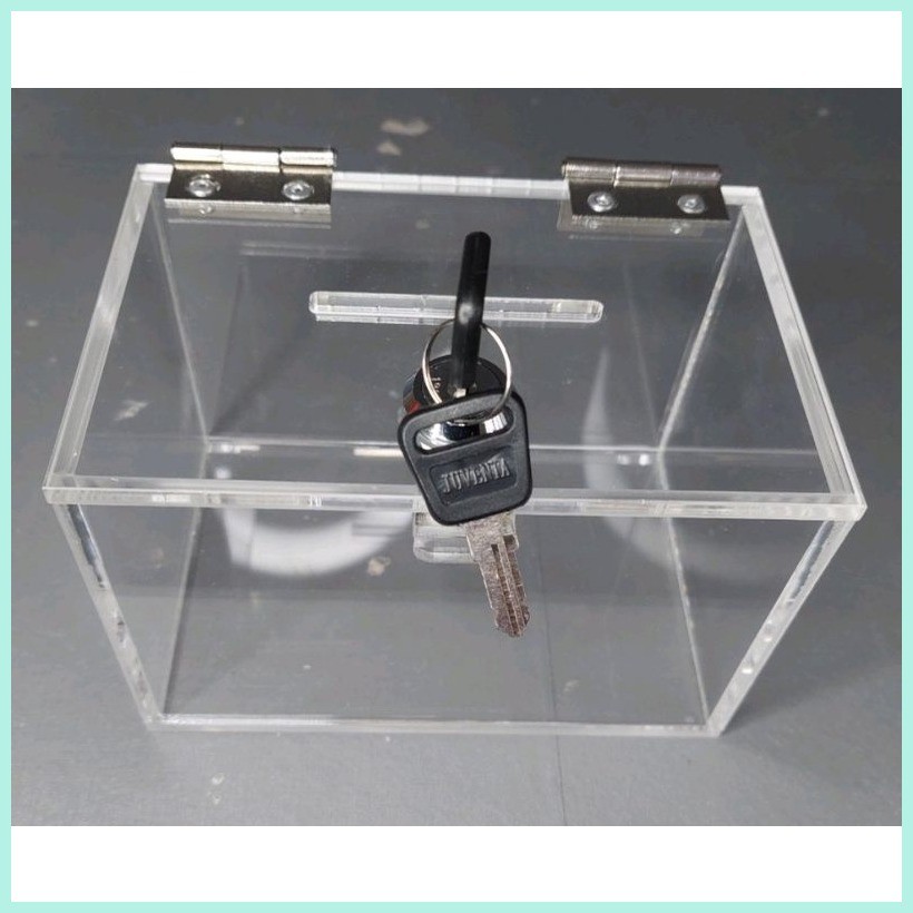 Acrylic Tip Box SUGGESTION box raffle box | Shopee Philippines
