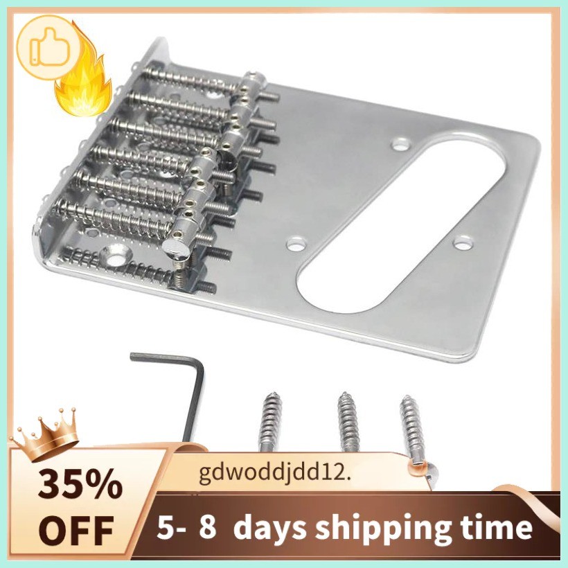 Superior Vintage Style 6 Strings Saddle Top Loader Bridge for Tele ...