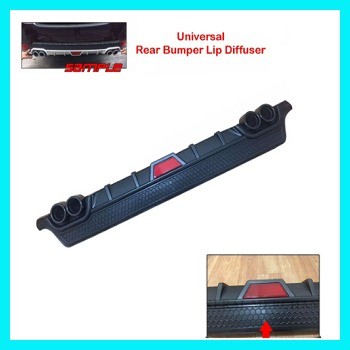 local shipment Universal Rear Bumper Diffuser with screw | Shopee ...