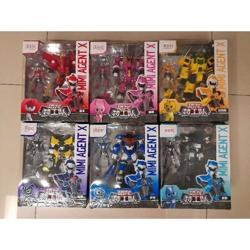 Miniforce Mini ☀ Agent X Super Dino Power 2 Triple Transform Dinosaur ...